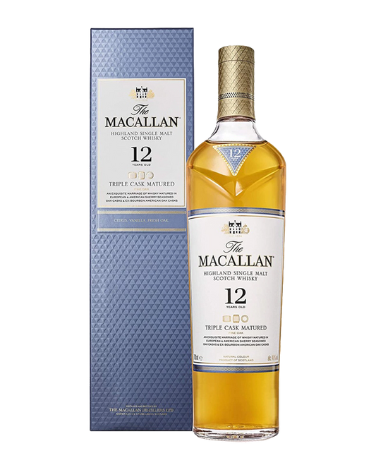 The Macallan 12YO Triple Cask 700mL