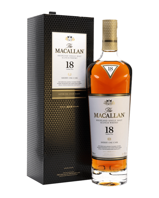 The Macallan 18YO Sherry Oak 700mL
