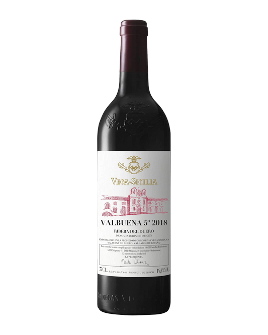 Vega Sicilia Valbuena 5 Red Blend 2018 750mL