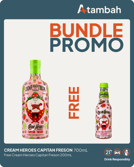 [PROMO BUNDLE] Cream Heroes Capitan Freson 700mL