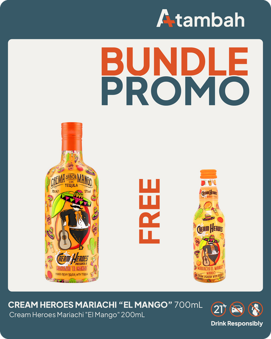 [PROMO BUNDLE] Cream Heroes Mariachi "El Mango" 700mL