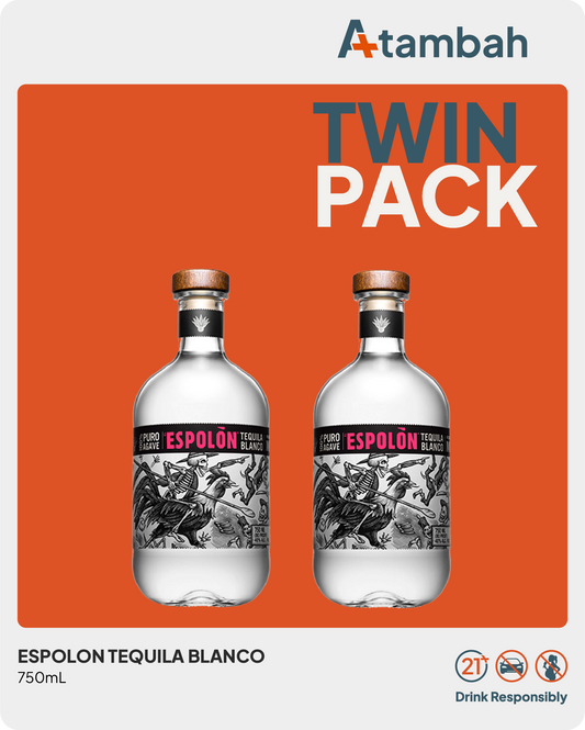 [PROMO TWIN PACK] Espolon Tequila Blanco 750mL