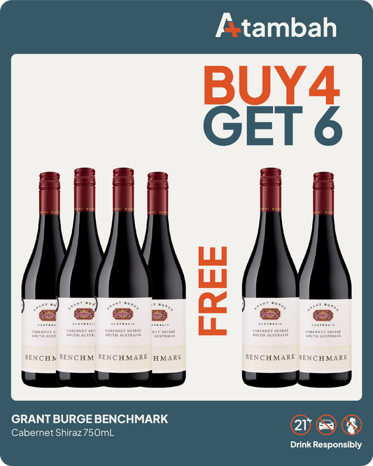 [PROMO BUY 4 GET 6] Grant Burge Benchmark Cabernet Shiraz 750mL
