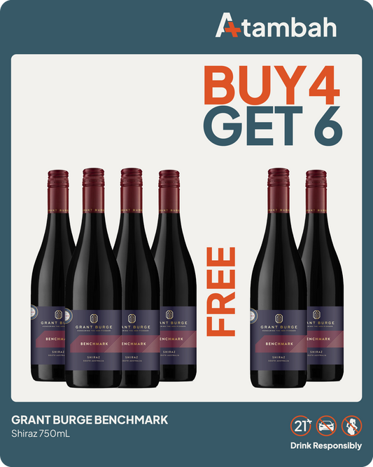 [PROMO BUY 4 GET 6] Grant Burge Benchmark Shiraz 750mL