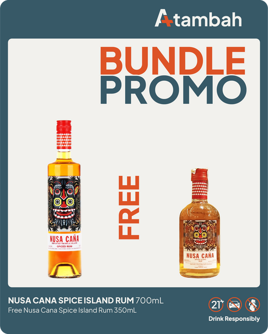 [PROMO BUNDLE] Nusa Cana Spice Island Rum 700mL
