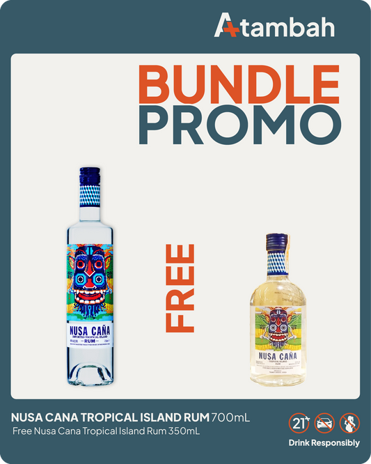[PROMO BUNDLE] Nusa Cana Tropical Island Rum 700mL